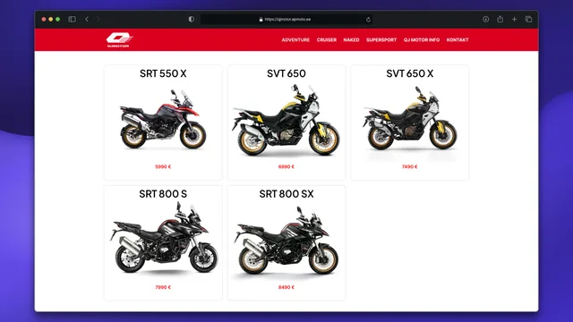 APMoto OÜ — QJ Motor